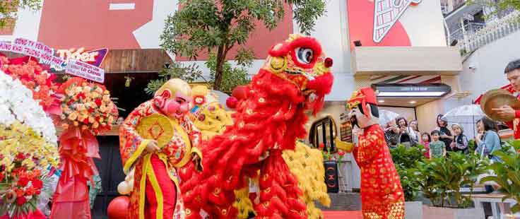 Dịch vụ múa lấn sư rồng Sơn Trà